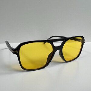 vintage unique retro style black rounded square sunglasses
